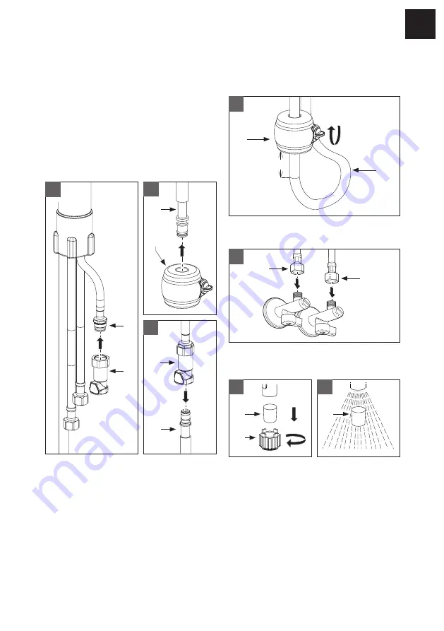 Franke PESCARA PULL DOWN FF4700 Installation Manual Download Page 5