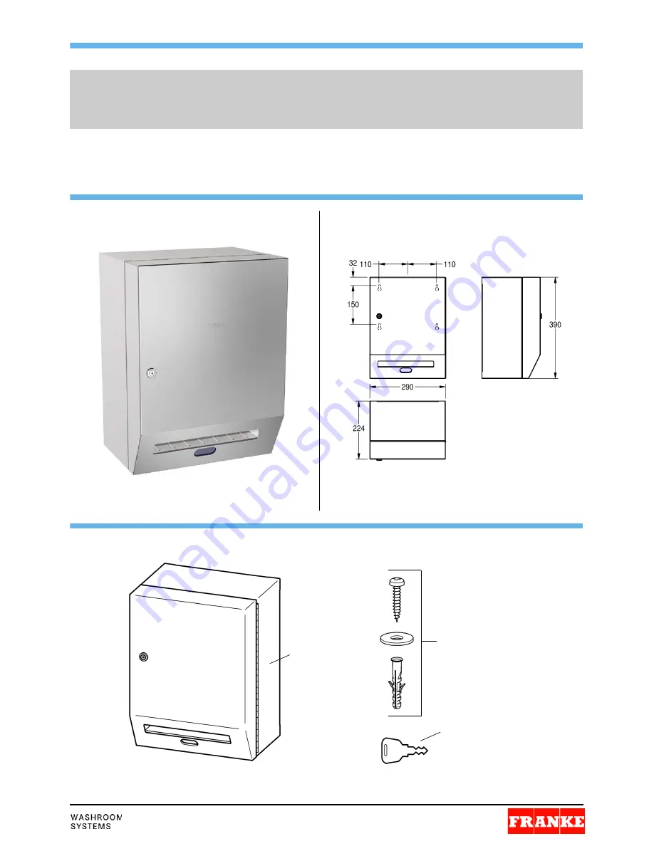 Franke Rodan Installation And Operating Instructions Manual Download Page 1