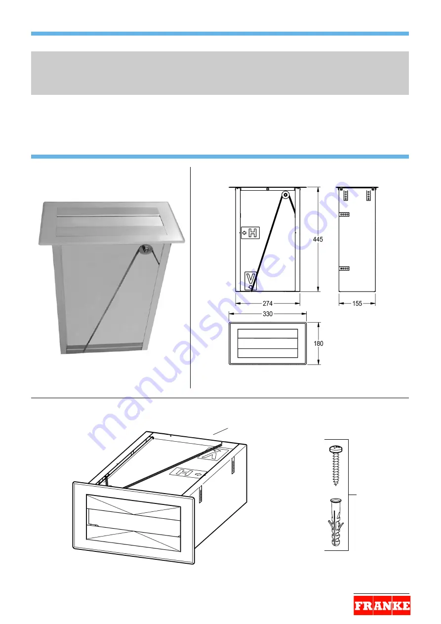 Franke RODX600TT Installation And Operating Instructions Manual Download Page 1