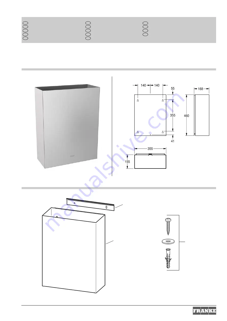 Franke RODX605 Installation And Operating Instructions Download Page 1