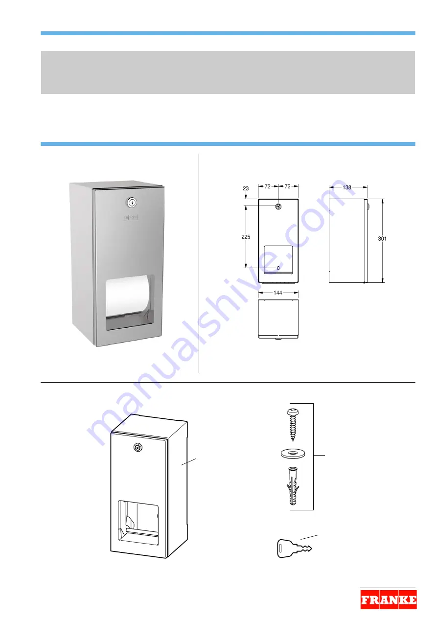 Franke RODX672 Скачать руководство пользователя страница 1