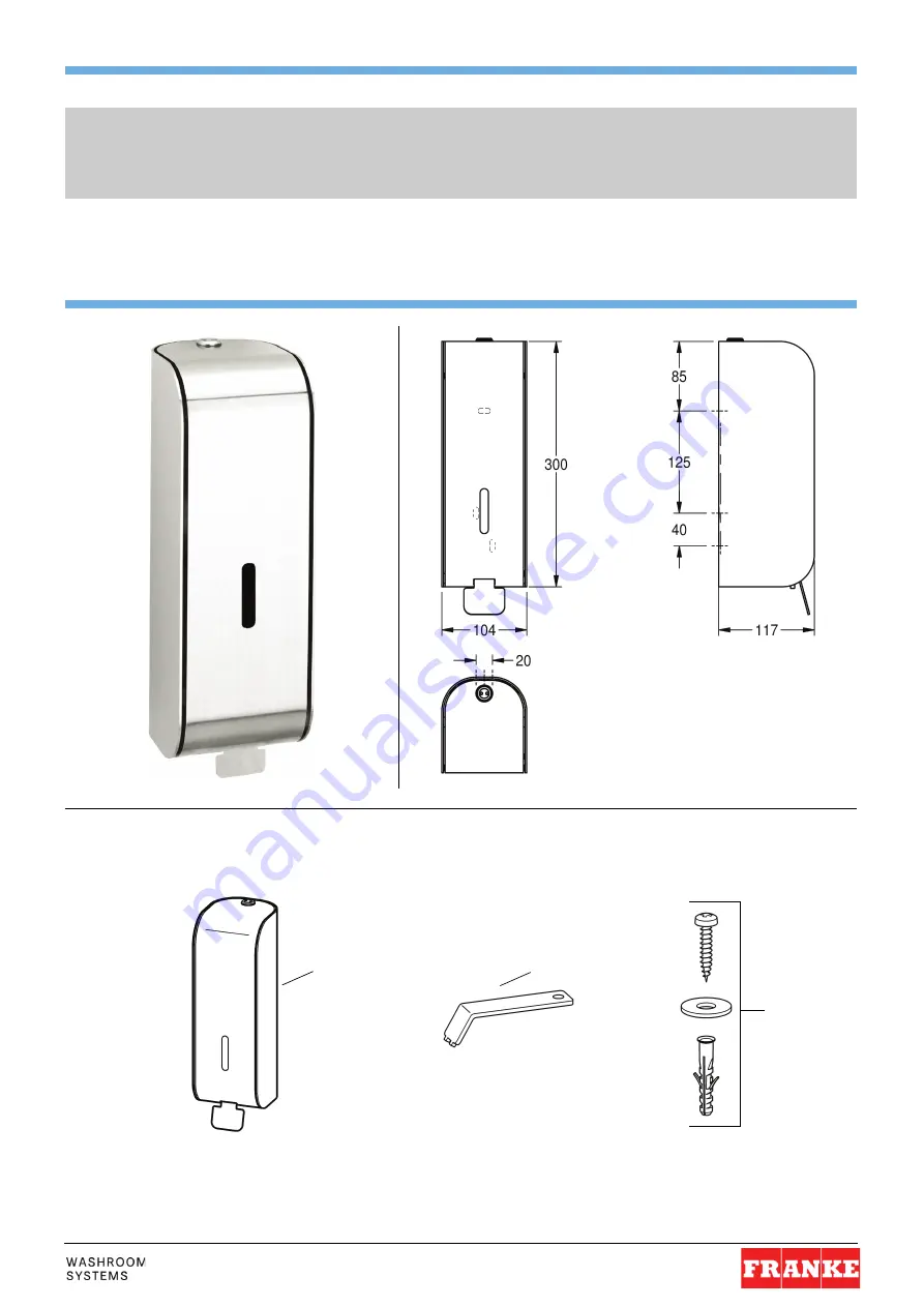 Franke XINX617 Installation And Operating Instructions Manual Download Page 1