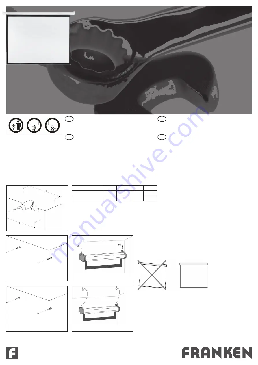 Franken LWE2 Series Assembly Instructions Download Page 1