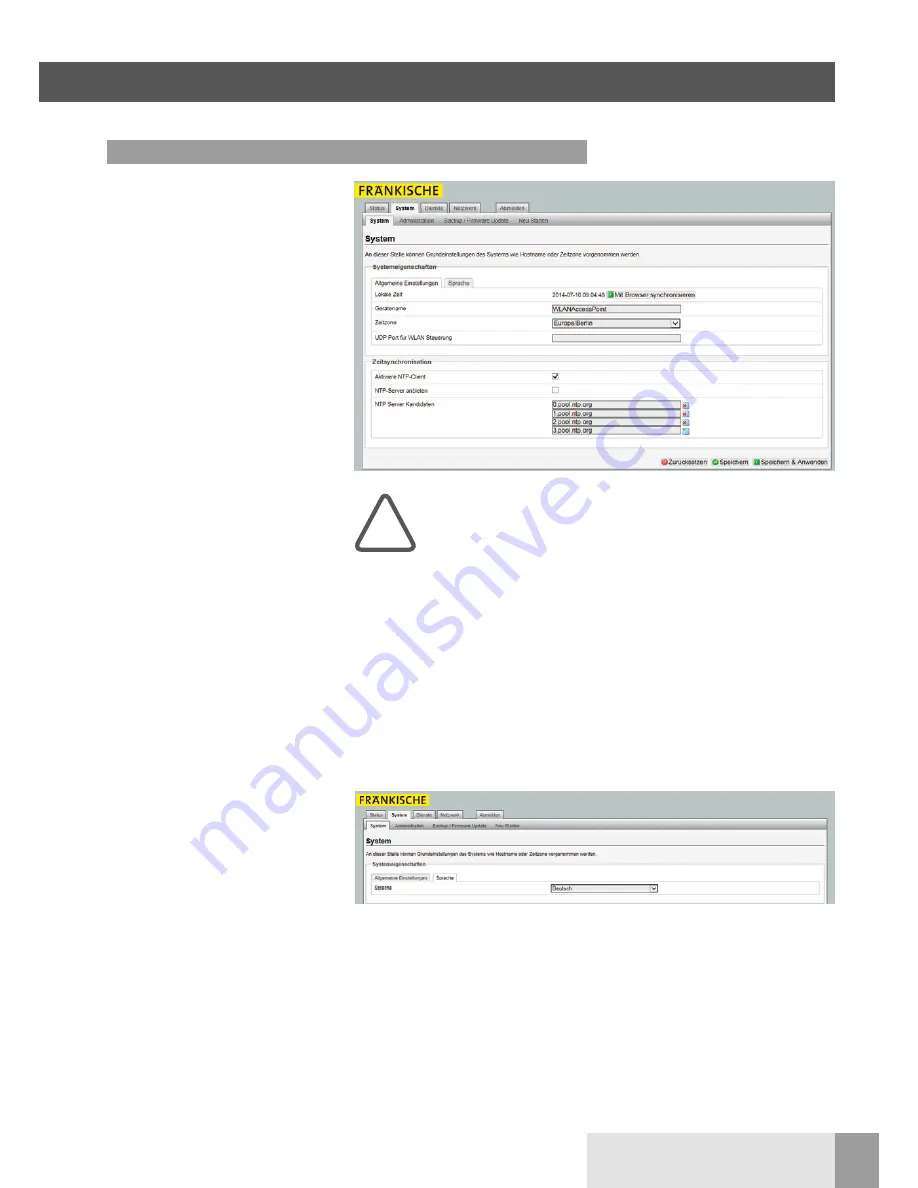 FRÄNKISCHE 100 DATALIGHT Operating Instructions Manual Download Page 9