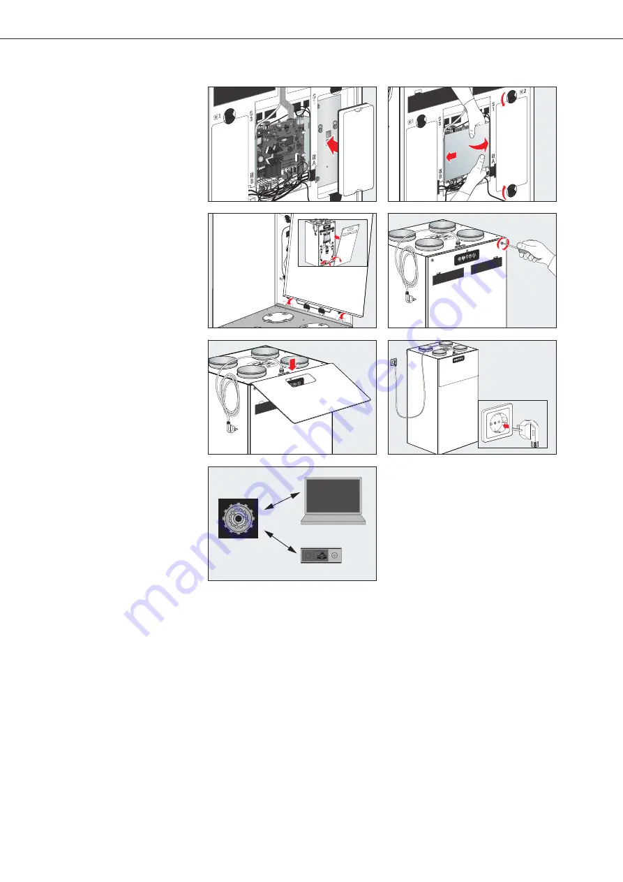 FRÄNKISCHE Profi-air 250 flex Installation And Operating Instructions Manual Download Page 57