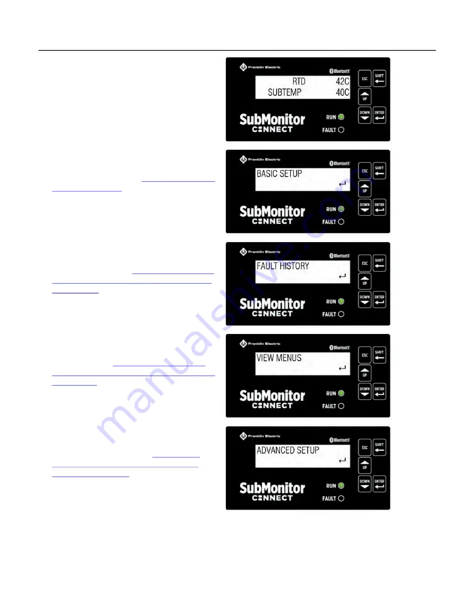 Franklin Electric SUBMONITOR CONNECT MT1111 Installation And Operation Manual Download Page 105