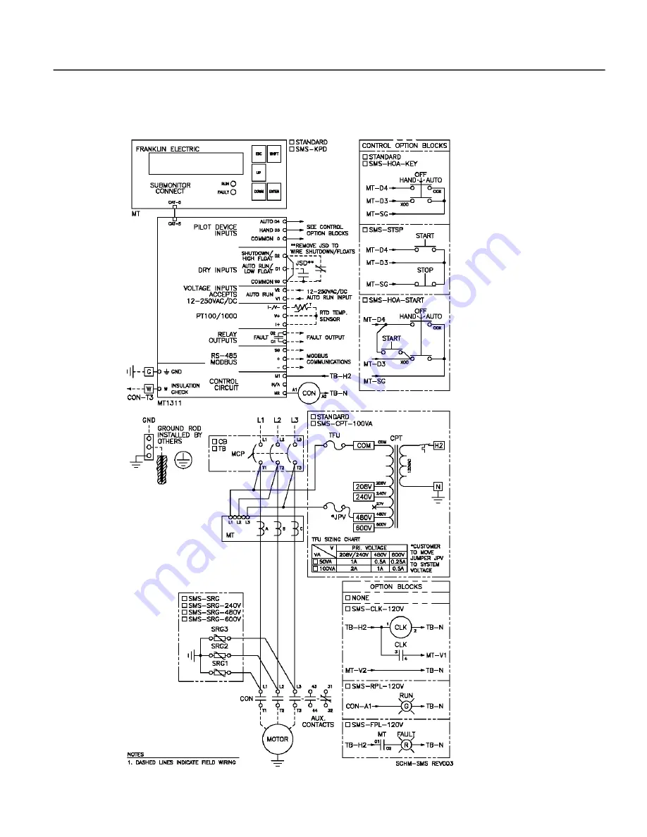 Franklin Electric SUBMONITOR CONNECT MT1111 Installation And Operation Manual Download Page 139