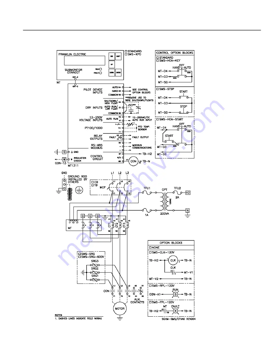 Franklin Electric SUBMONITOR CONNECT MT1111 Скачать руководство пользователя страница 141