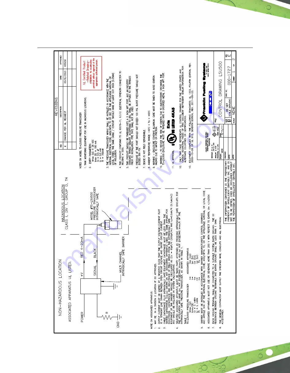 Franklin Fueling Systems TS-LS500 Installation Manual Download Page 37