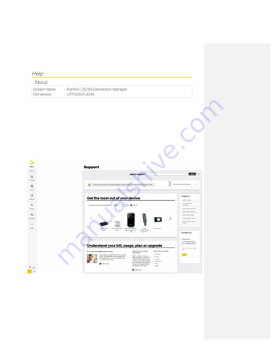 Franklin Technology Sprint U772 User Manual Download Page 33