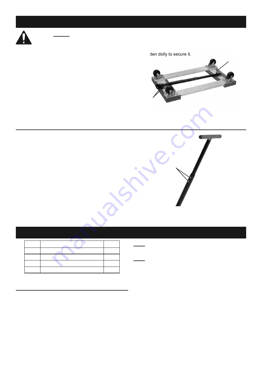 Franklin 58319 Owner'S Manual & Safety Instructions Download Page 3