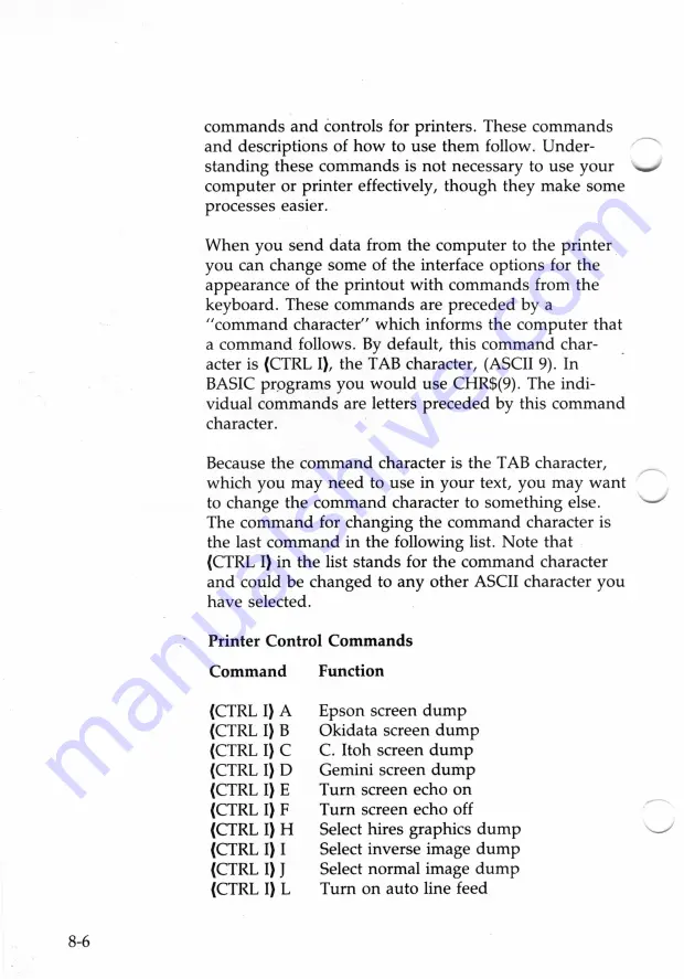 Franklin ACE2000 User'S Reference Manual Download Page 130