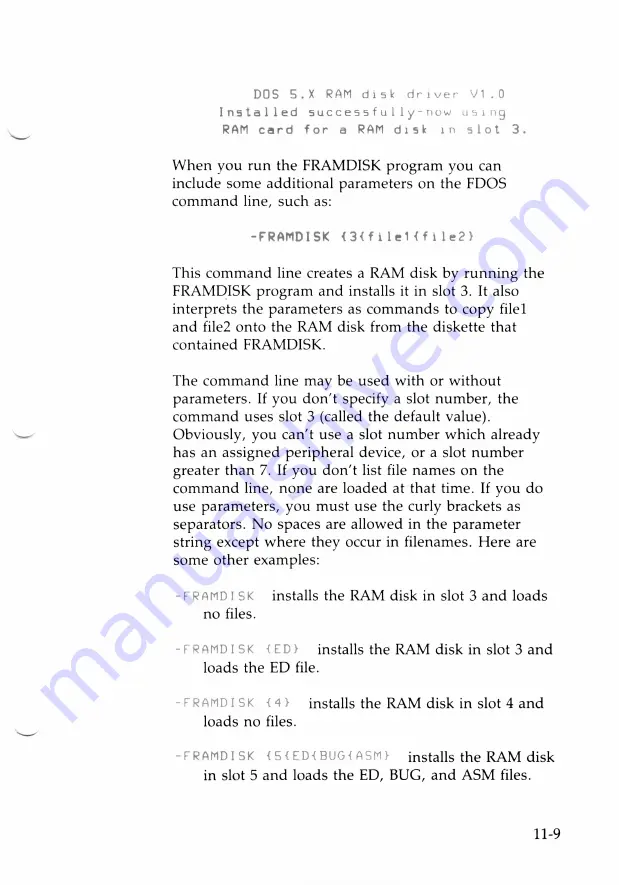 Franklin ACE2000 User'S Reference Manual Download Page 163