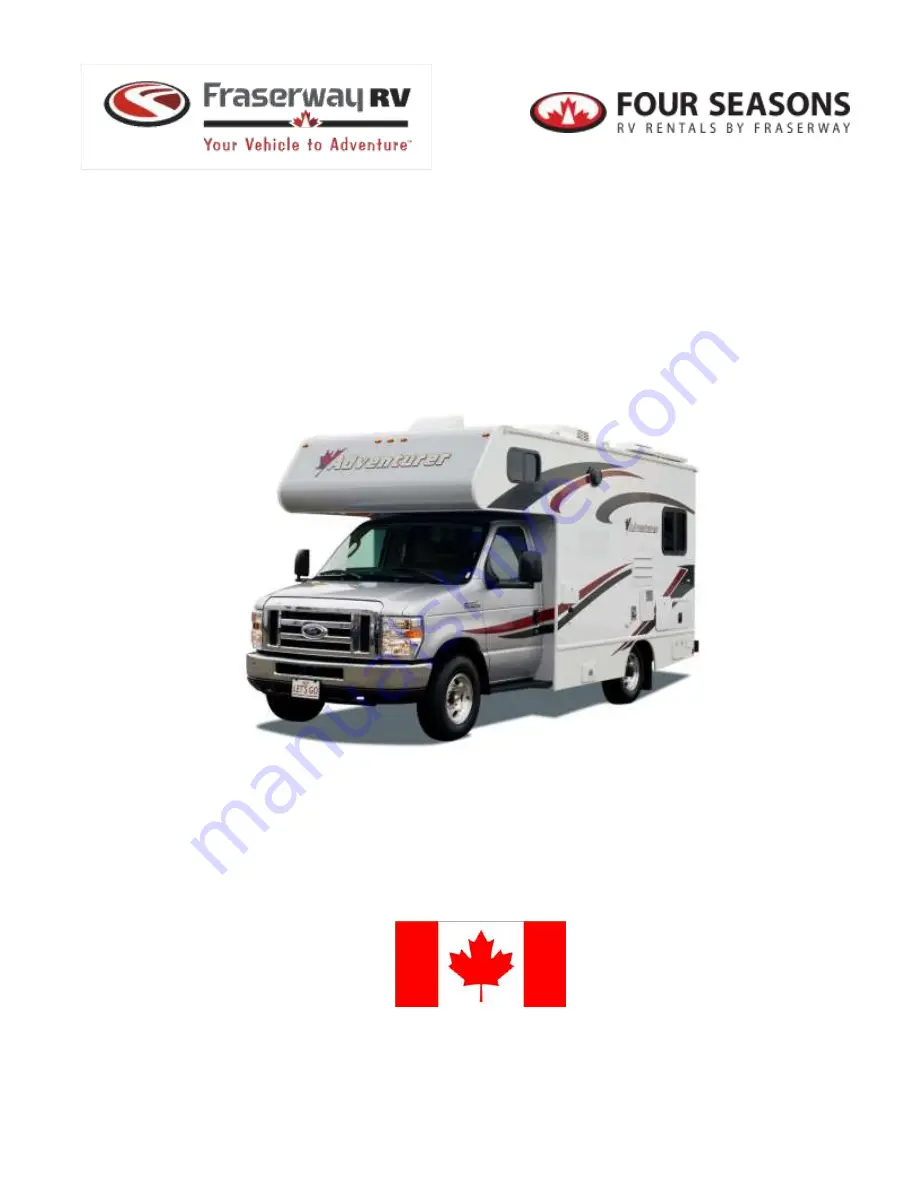 Fraserway RV Four Seasons C-Large Instruction Manual Download Page 1