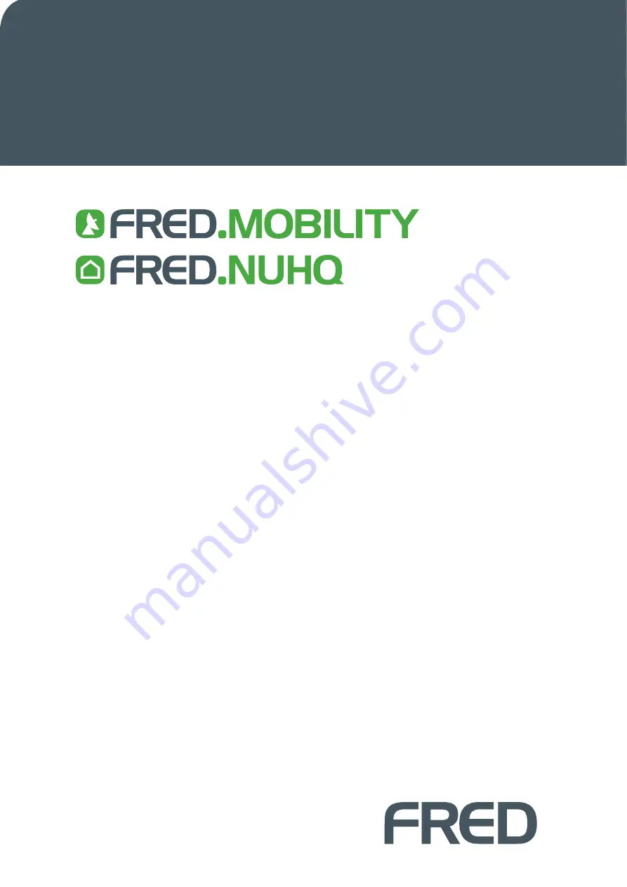 Fred Fred.Mobility User Manual Download Page 1