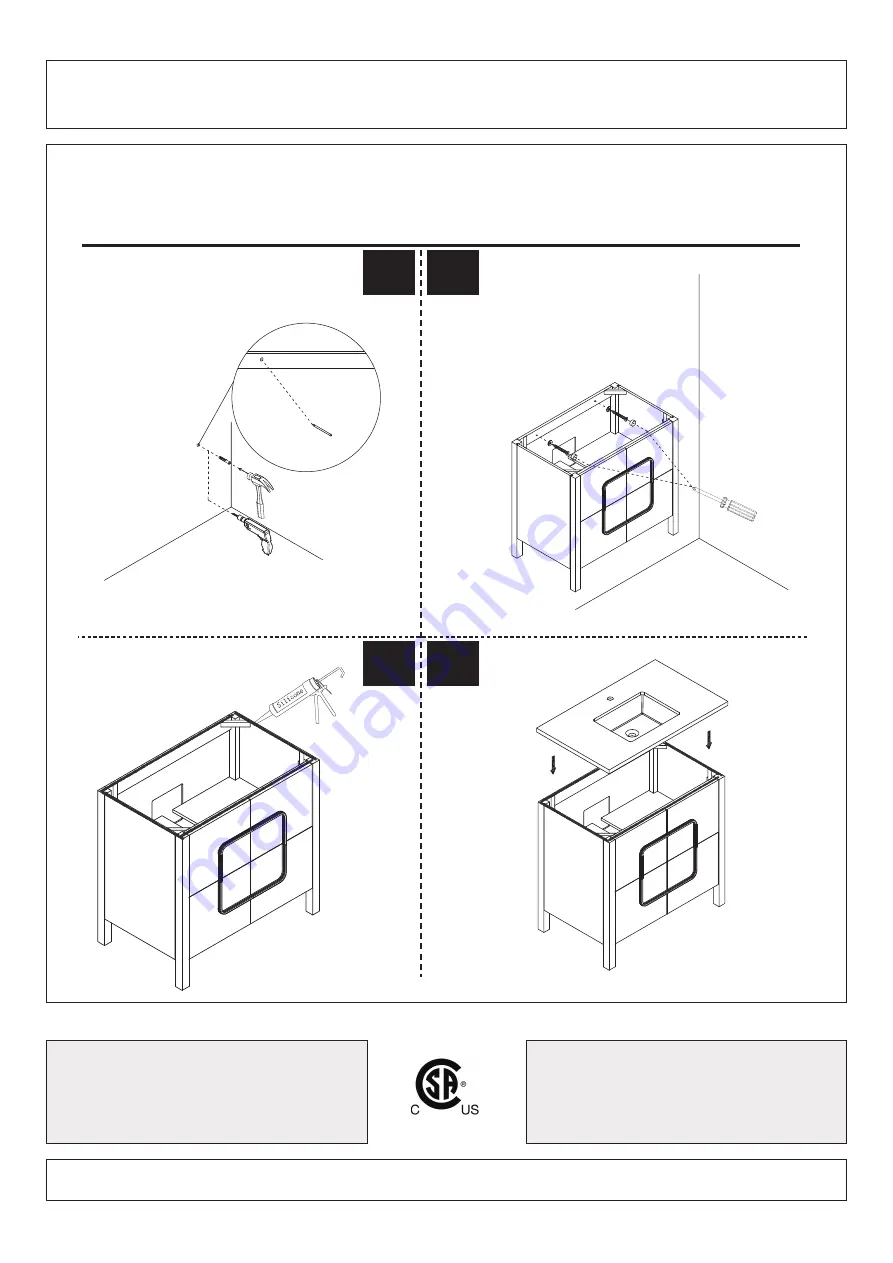 Frederick York DREXEL FRYDX36NVBG Installation Manual Download Page 3