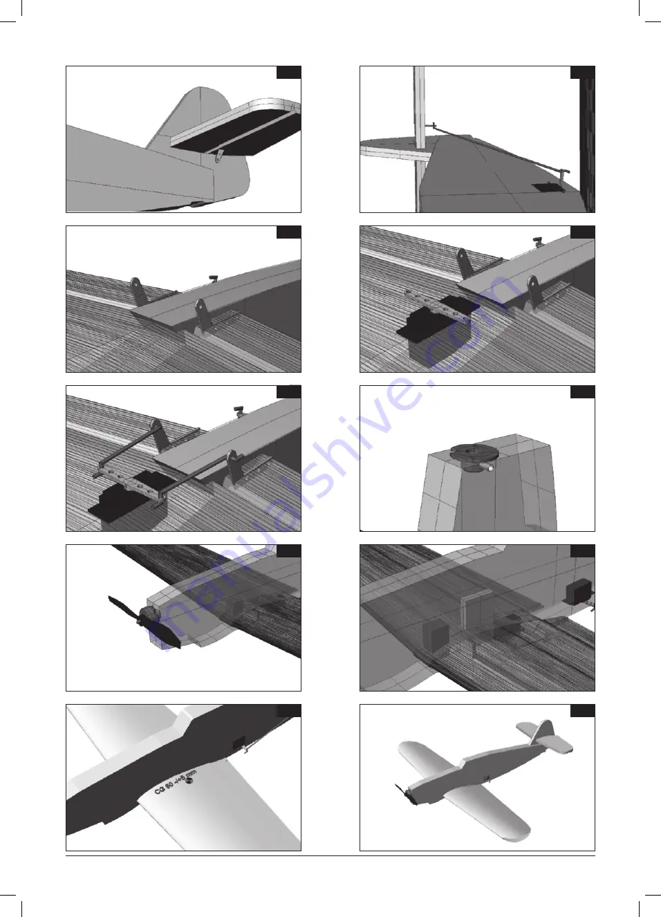 FREE AIR Bf-109f Assembly Instructions Download Page 4