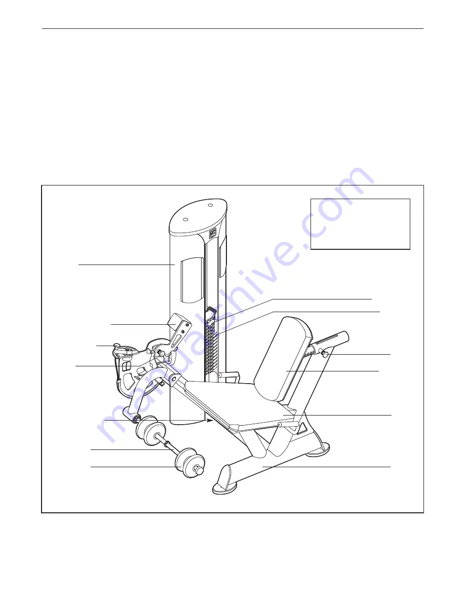 FREE MOTION EPIC STRENGHT GZFI8013.3 Owner'S Manual Download Page 5