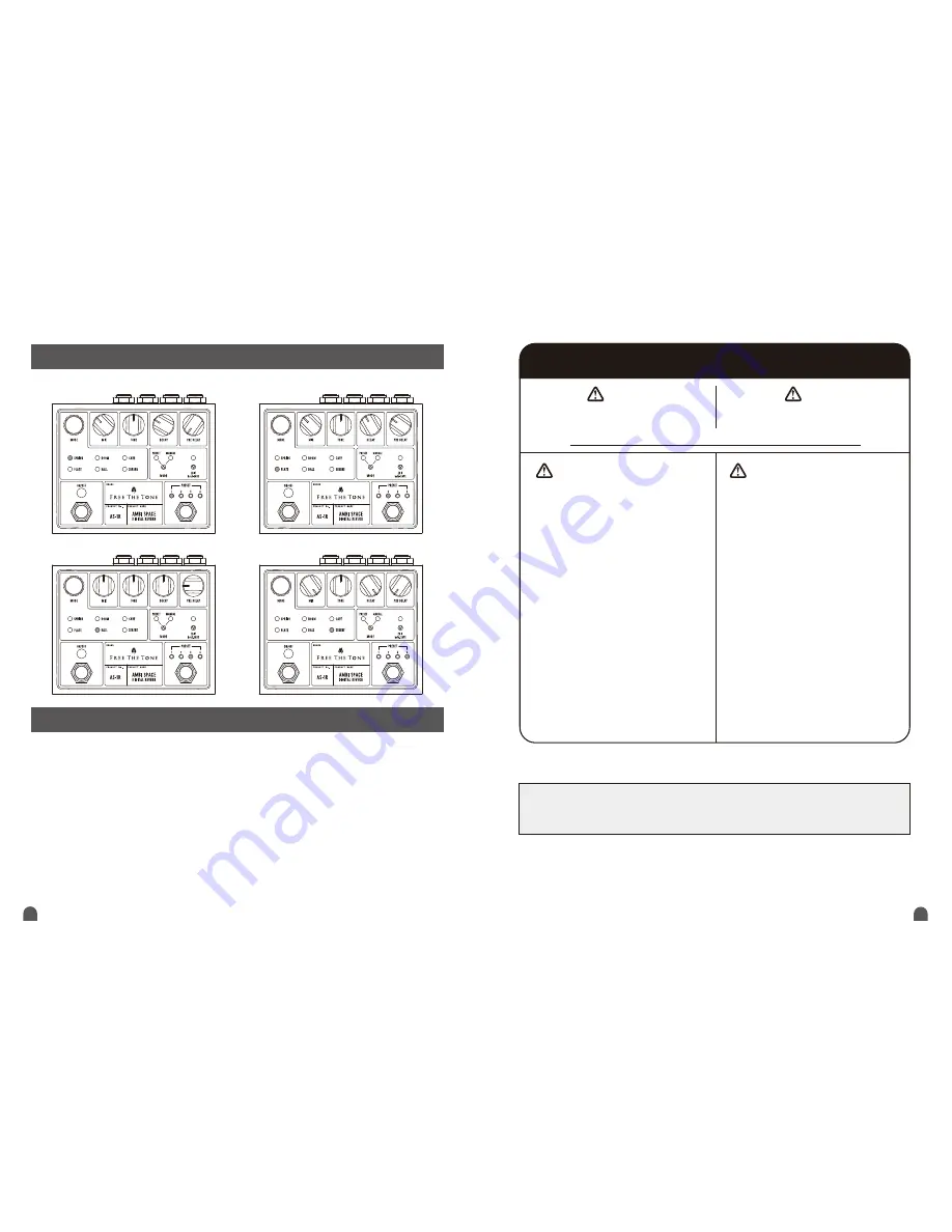 Free The Tone AS-1R Owner'S Manual Download Page 6