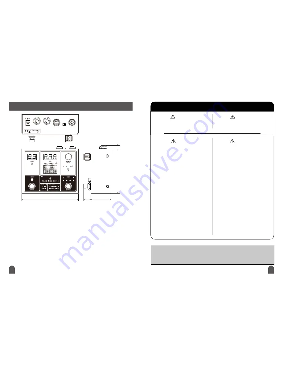 Free The Tone PA-1QB Owner'S Manual Download Page 6