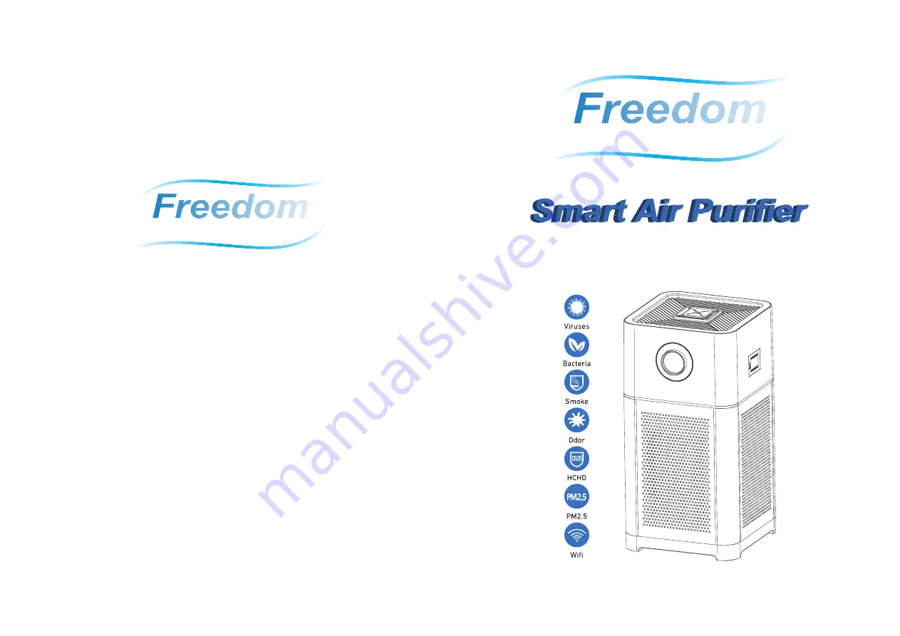 Freedom AIRPURIFIER10 Скачать руководство пользователя страница 1