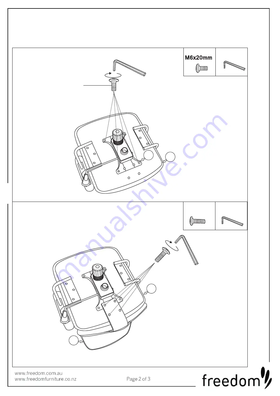 Freedom Oren 24132121 Quick Start Manual Download Page 4