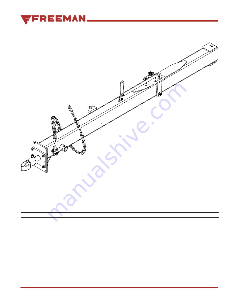 Freeman 540 RPM Driveline Operator And Parts Manual Download Page 17