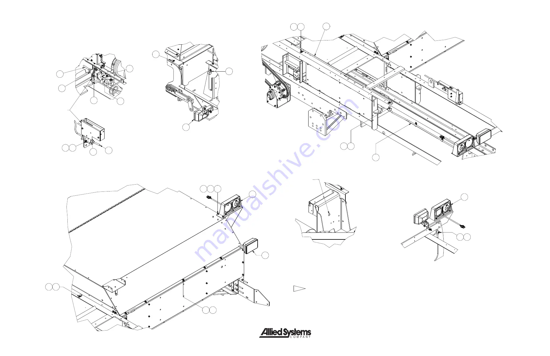 Freeman 540 RPM Driveline Operator And Parts Manual Download Page 31