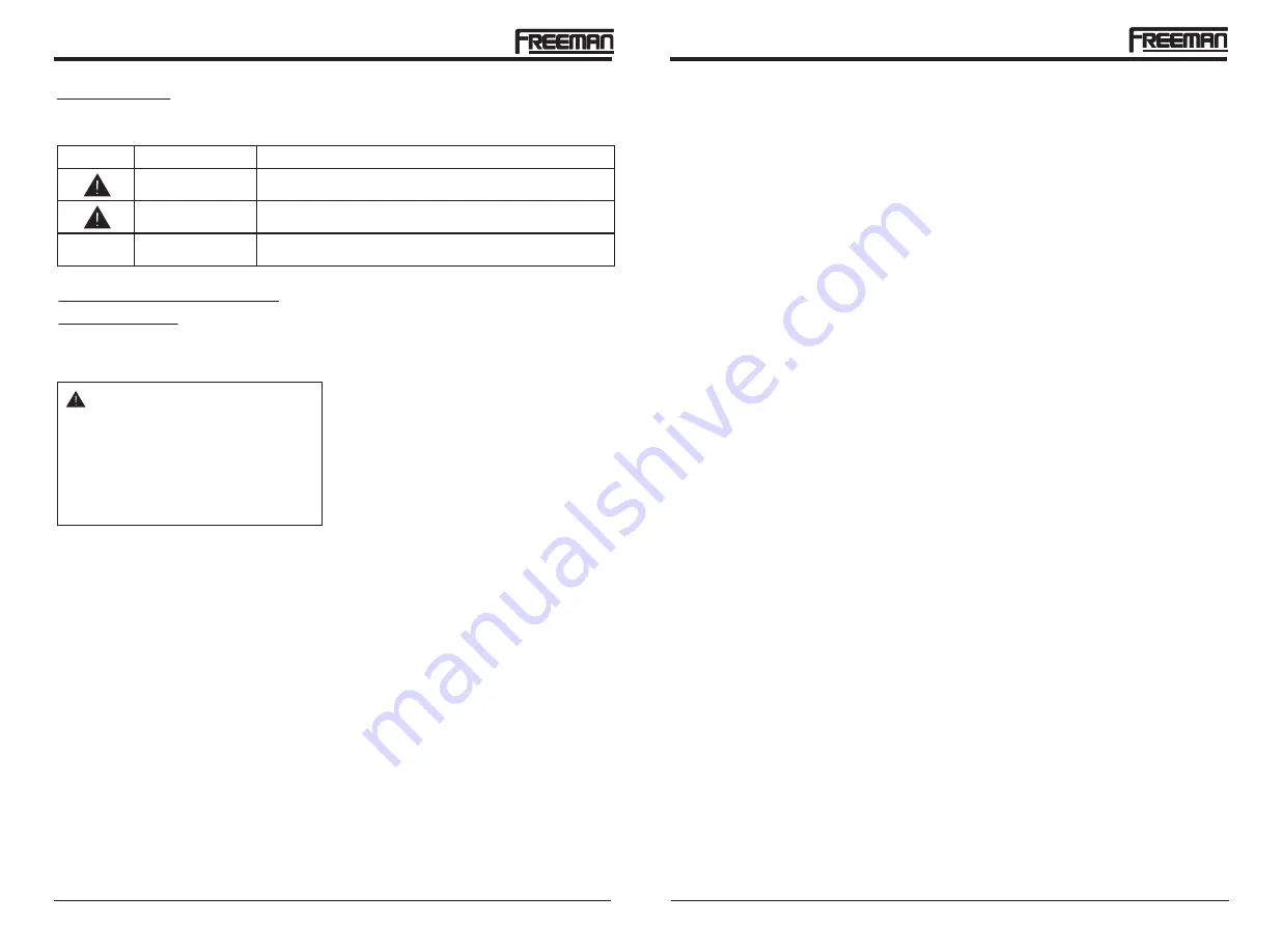 Freeman P3GCOMP Manual Download Page 13