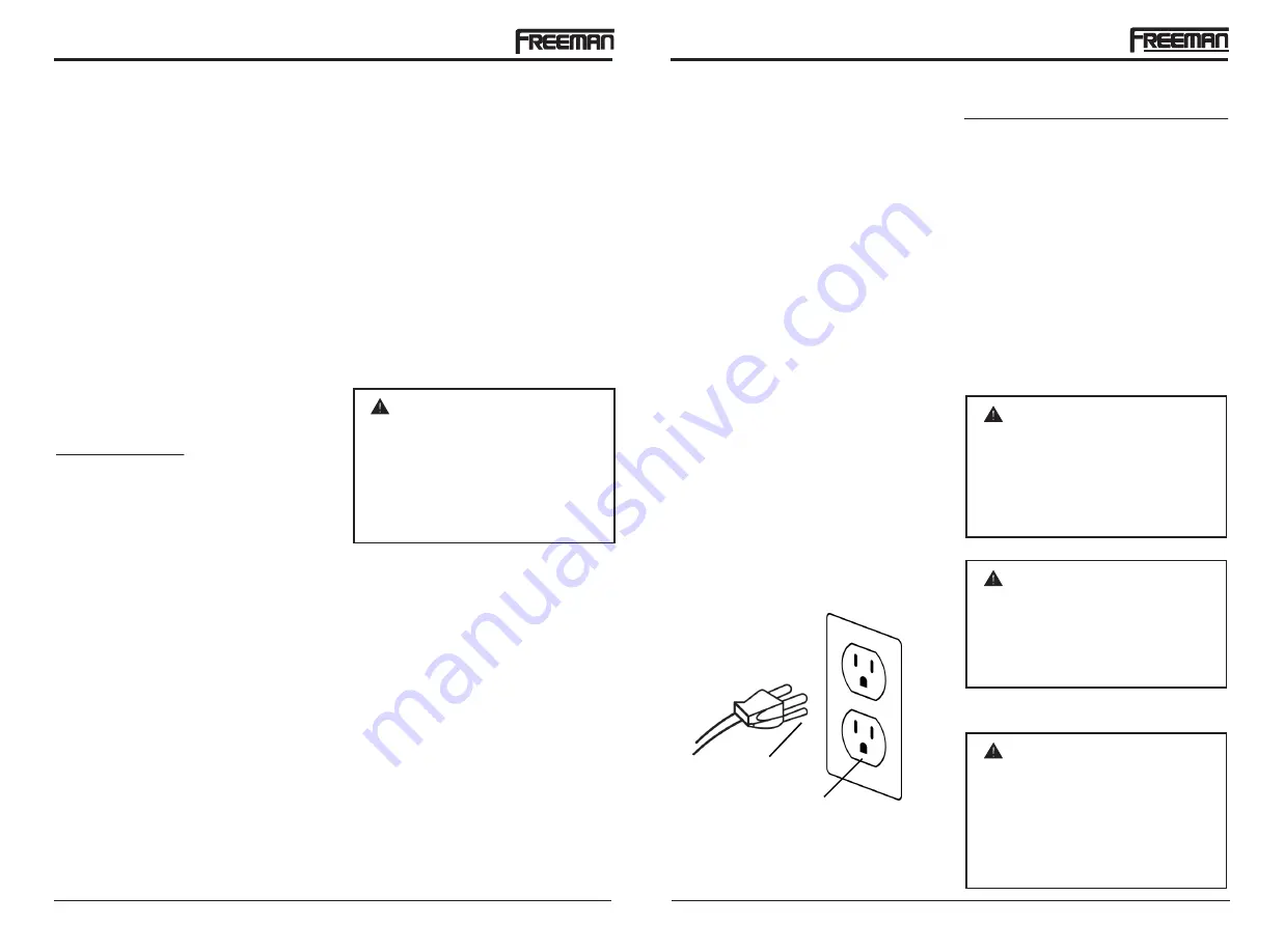 Freeman P3GCOMP Manual Download Page 14