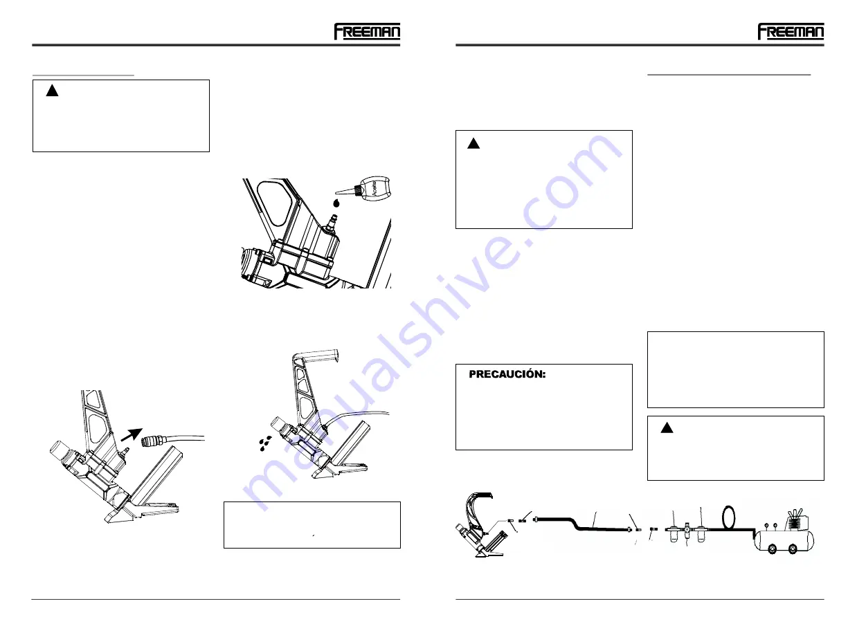 Freeman P50LSLW Manual Download Page 12