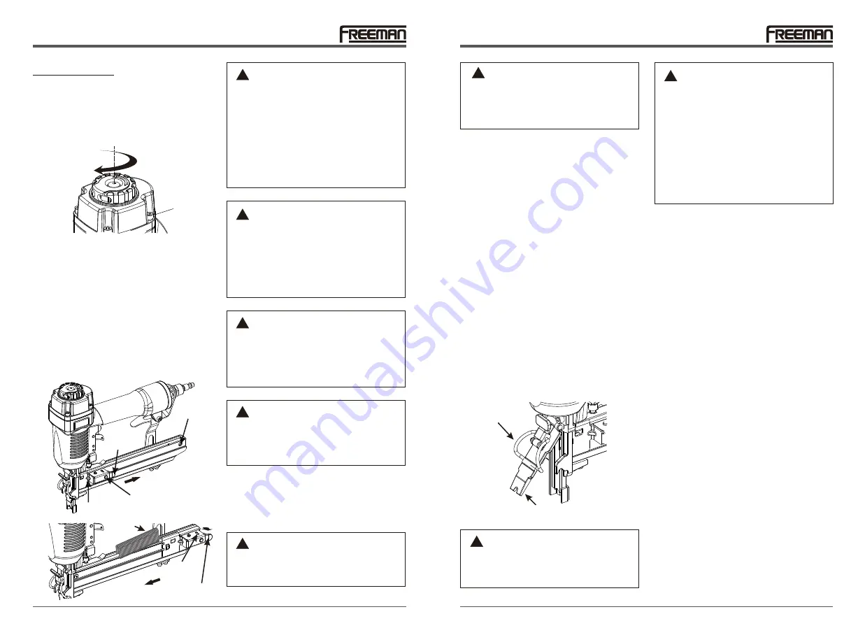 Freeman PFS16 Manual Download Page 11