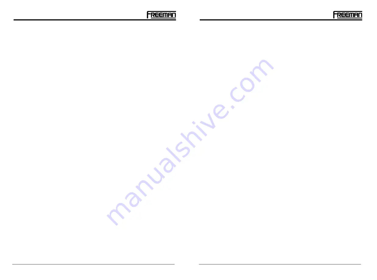 Freeman PST9032Q Manual Download Page 18