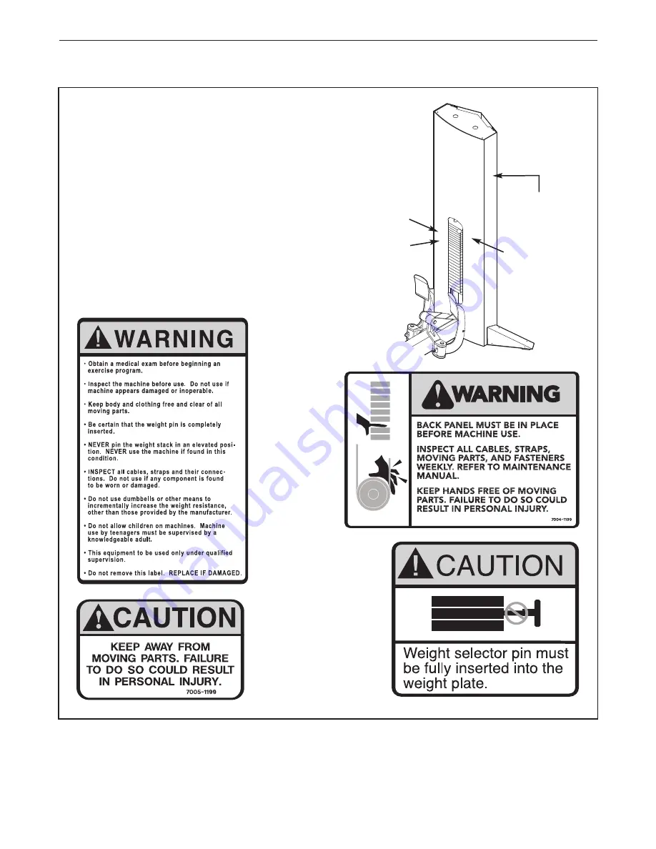 Freemotion Calf GZFM6007.7 Owner'S Manual Download Page 4