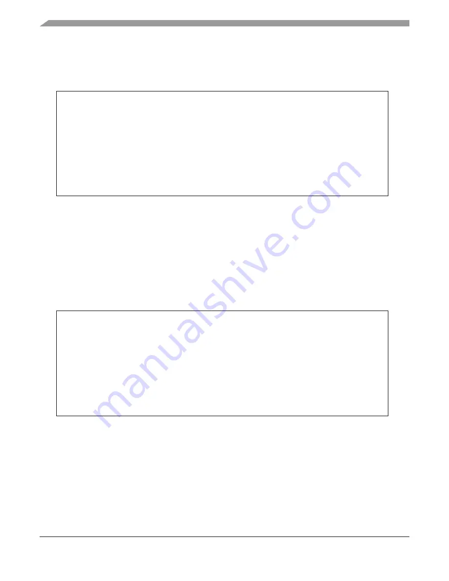 Freescale Semiconductor ColdFire MCF5211 Reference Manual Download Page 404