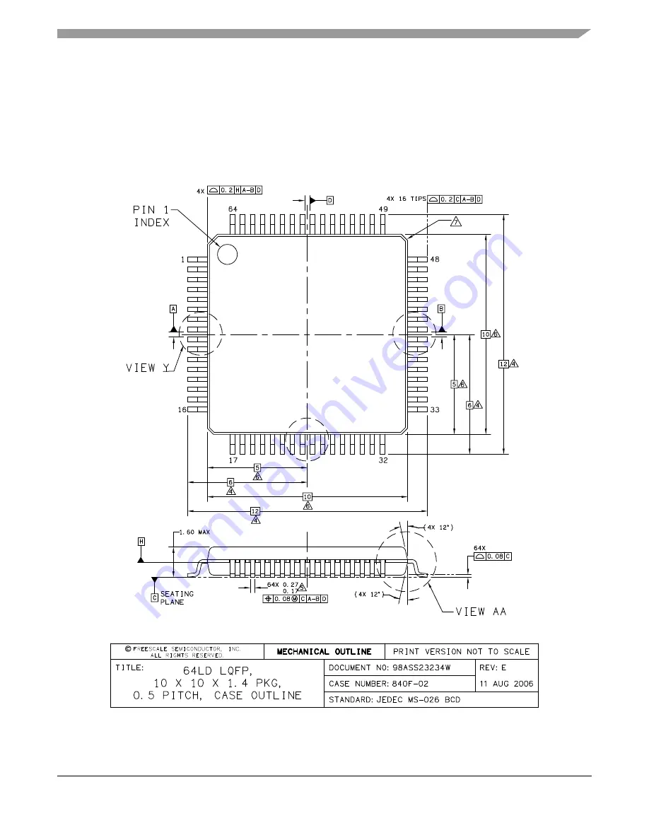 Freescale Semiconductor FlexRay MFR4310 Скачать руководство пользователя страница 257