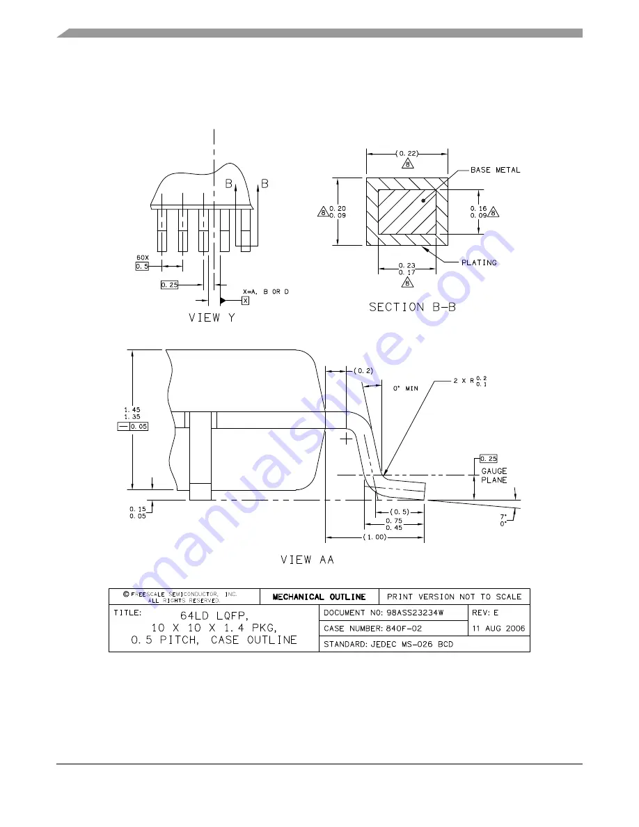 Freescale Semiconductor FlexRay MFR4310 Скачать руководство пользователя страница 258