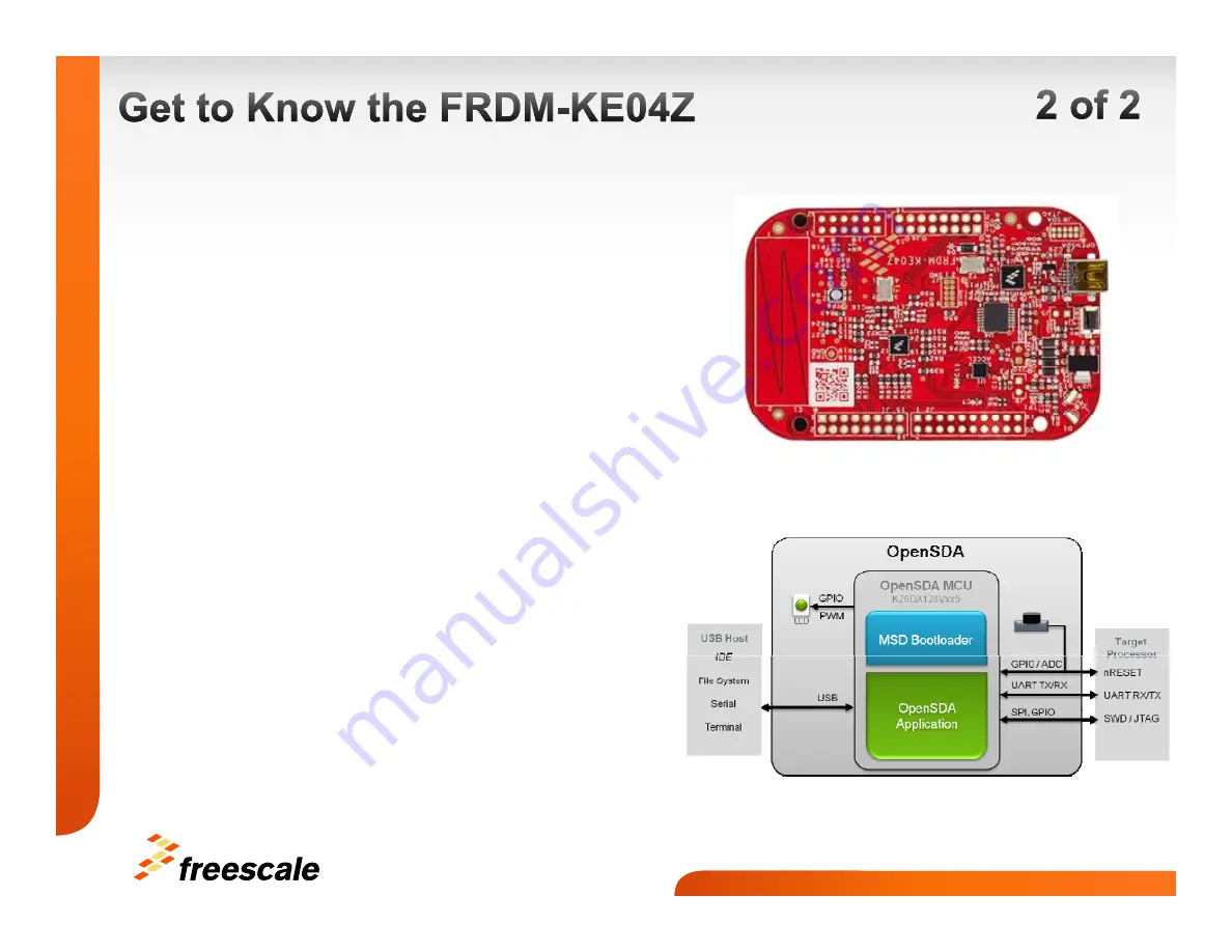 Freescale Semiconductor Freedom FRDM-KE04Z Quick Start Manual Download Page 4