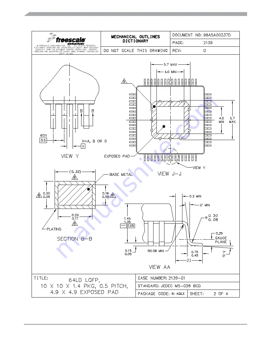 Freescale Semiconductor MC9S12ZVM series Reference Manual Download Page 790