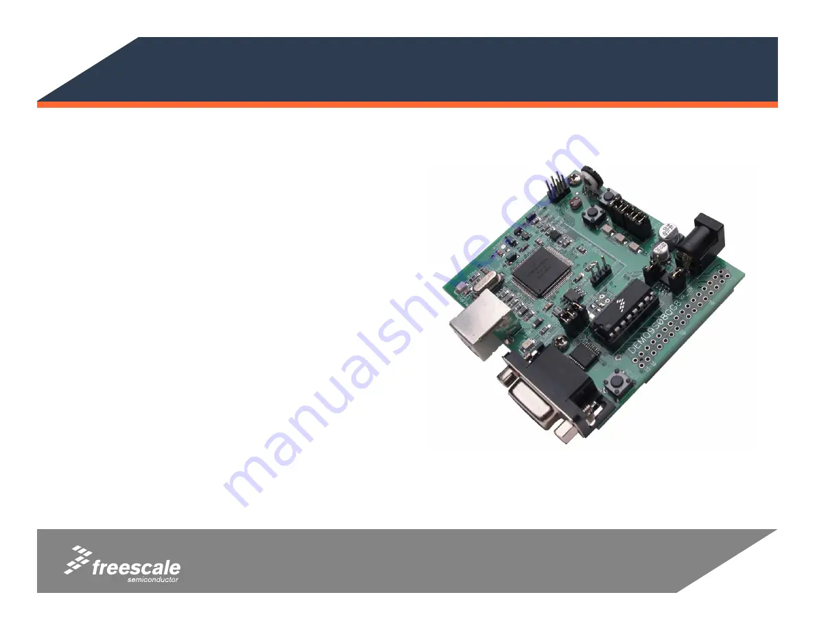 Freescale Semiconductor MCS08QG8 Скачать руководство пользователя страница 3