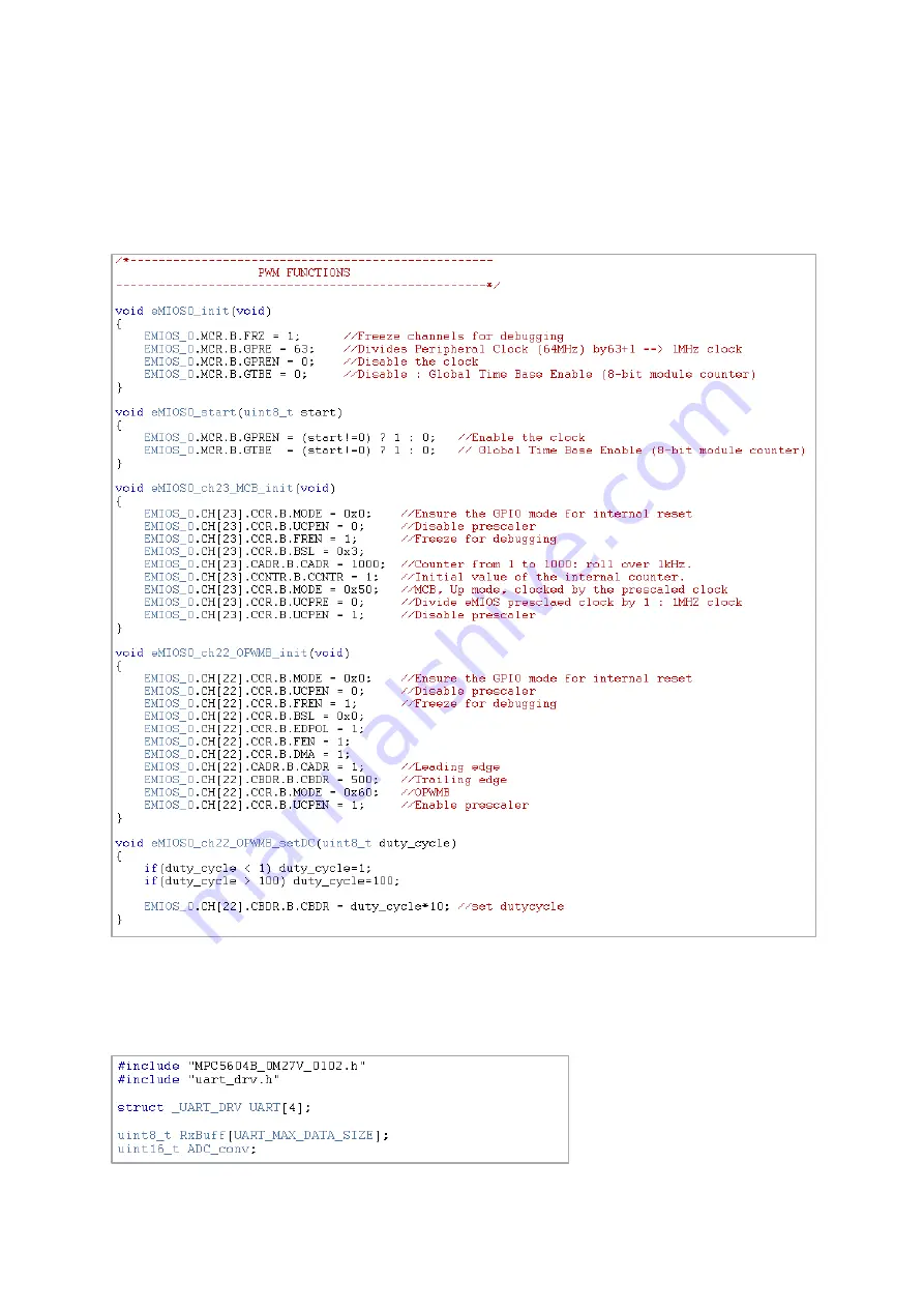 Freescale Semiconductor MPC5604B Скачать руководство пользователя страница 96