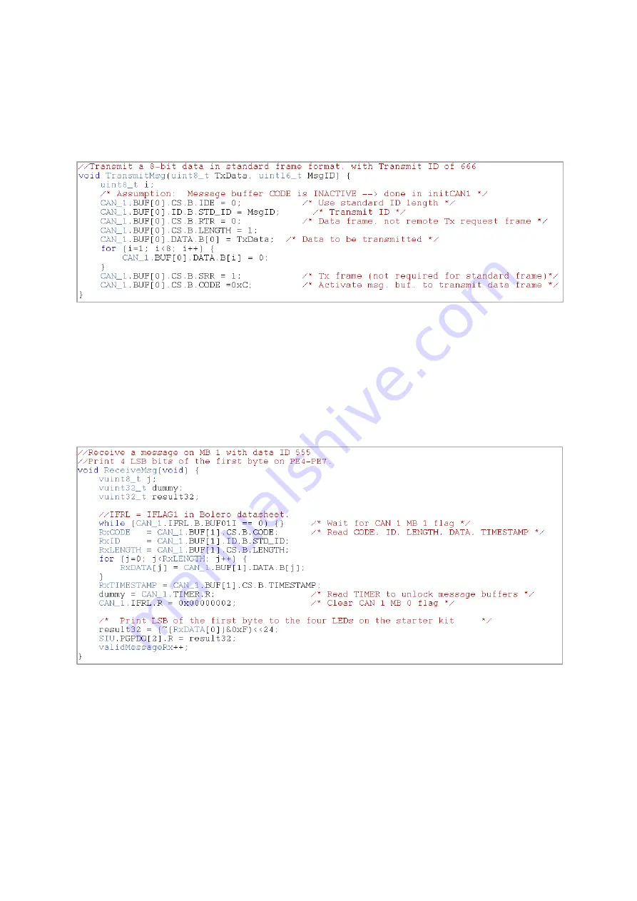 Freescale Semiconductor MPC5604B Quick Start Manual Download Page 123