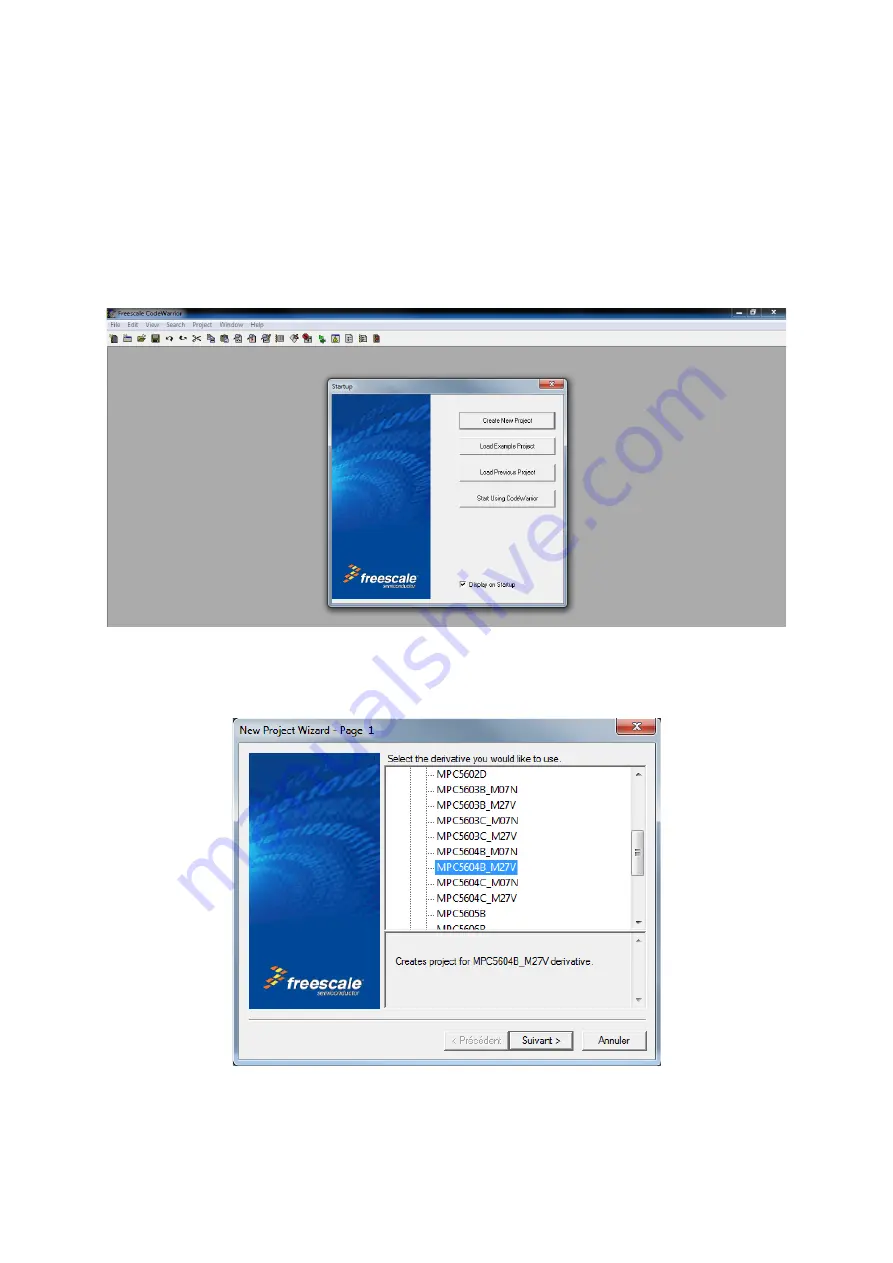 Freescale Semiconductor MPC5604B Quick Start Manual Download Page 126