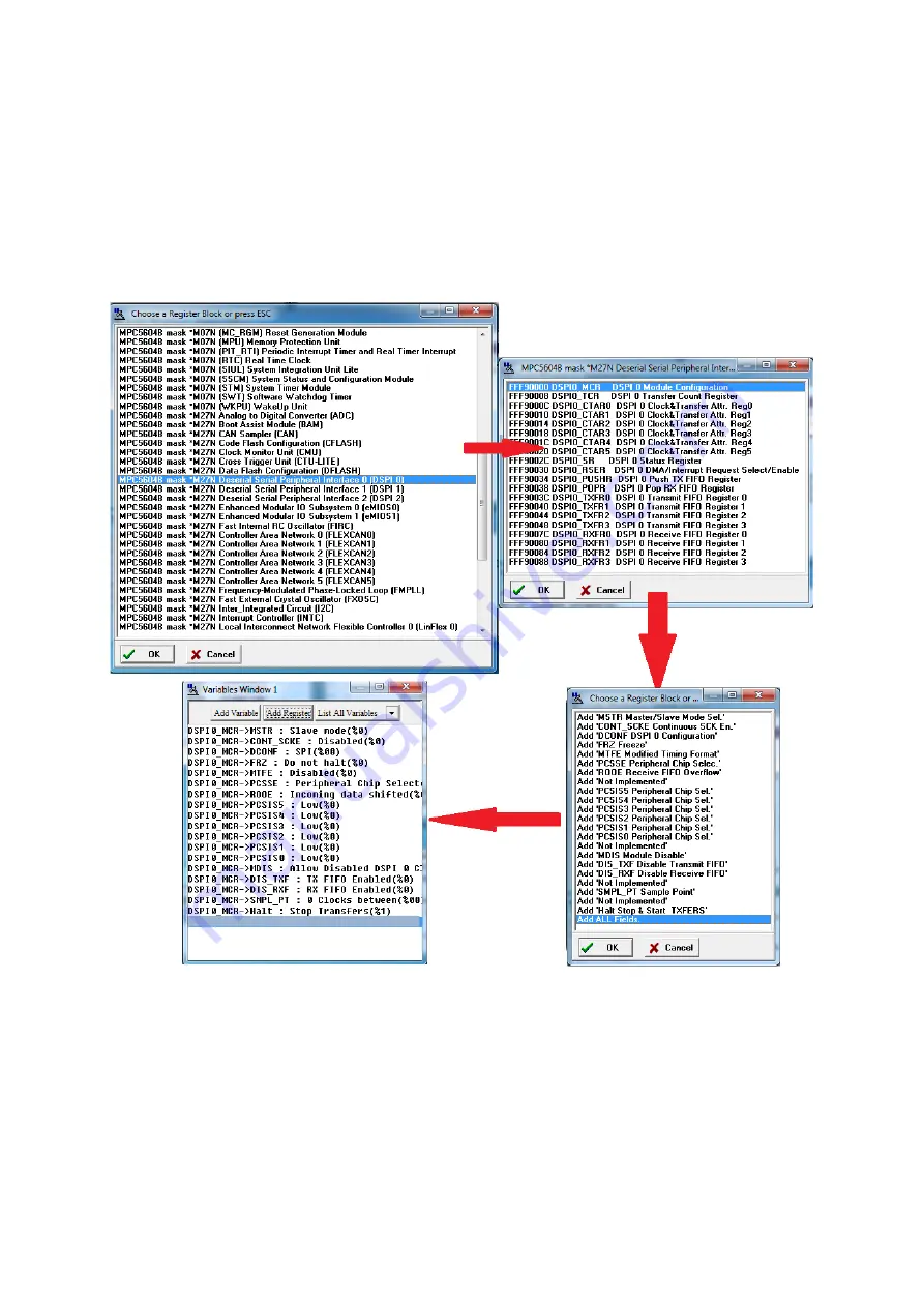 Freescale Semiconductor MPC5604B Quick Start Manual Download Page 131