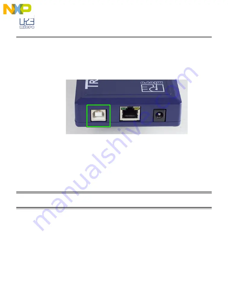 Freescale Semiconductor P&E Tracelink User Manual Download Page 8