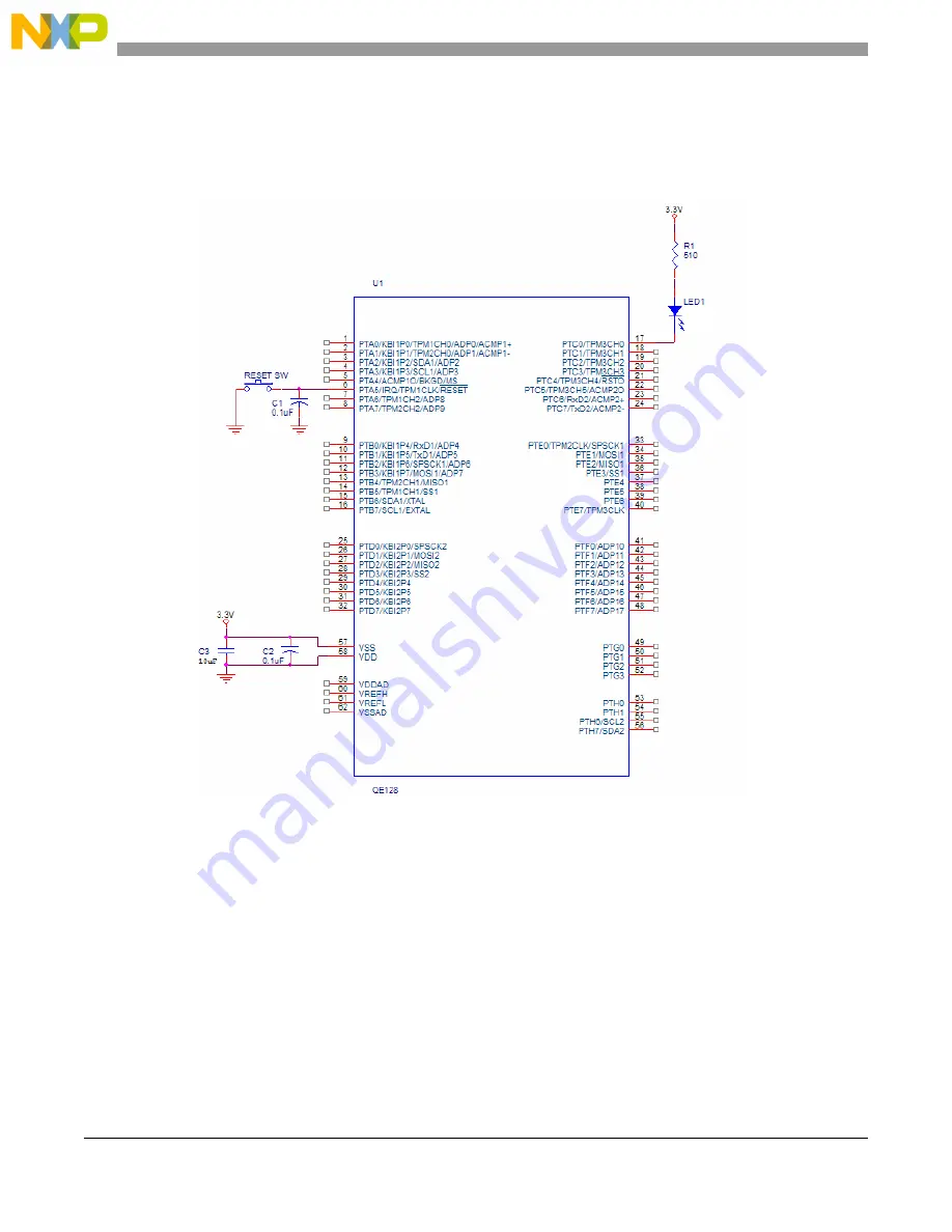 Freescale Semiconductor QE128 Quick Reference User Manual Download Page 108