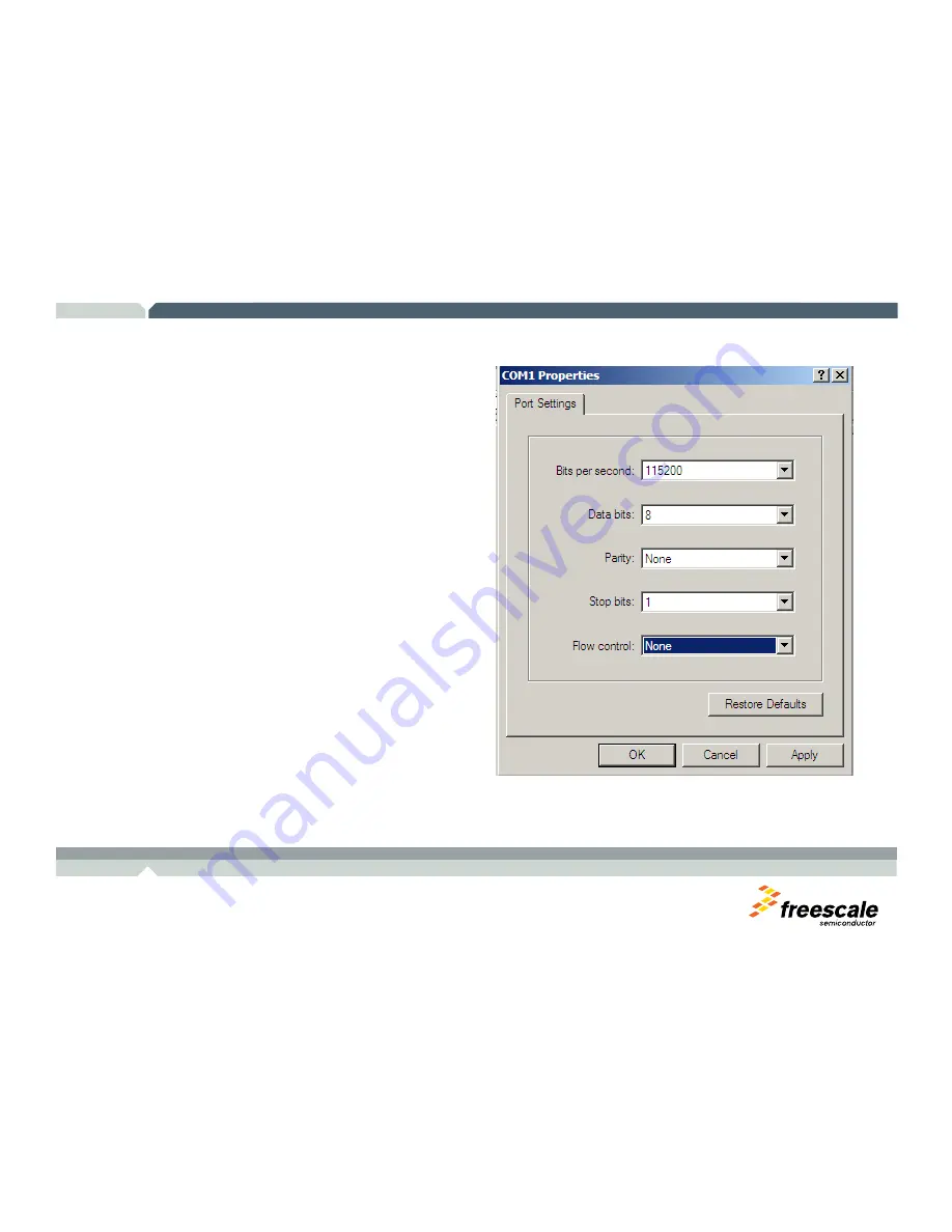 Freescale Semiconductor TWR-MCF52259-Ethenet User Manual Download Page 66