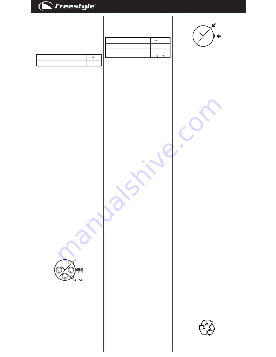 Freestyle FS84889 Instructions Manual Download Page 10