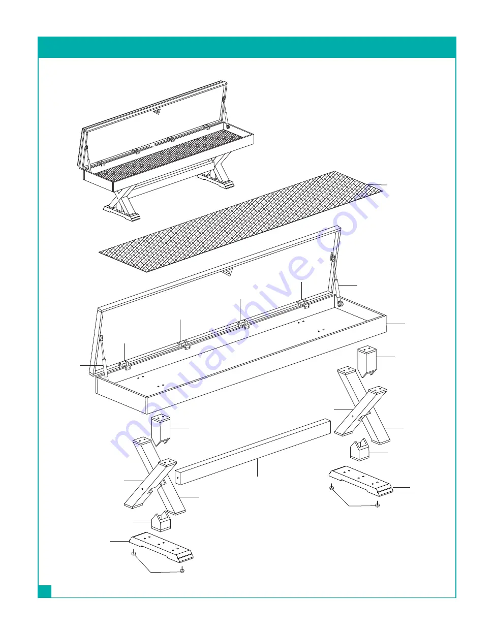 FREETIME FUN ROCKFORD RB3010B1 Assembly Instructions Manual Download Page 3