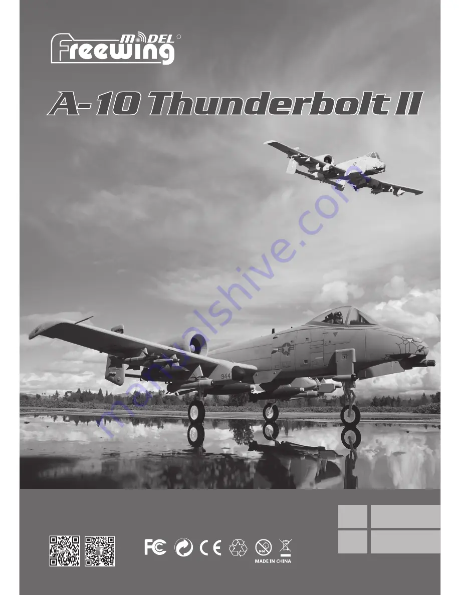 Freewing 80mm A-10 User Manual Download Page 1